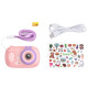 Hoco DV205 Παιδική Κάμερα - digital kids camera με selfie function 1MP  2,0" HD (Ροζ)