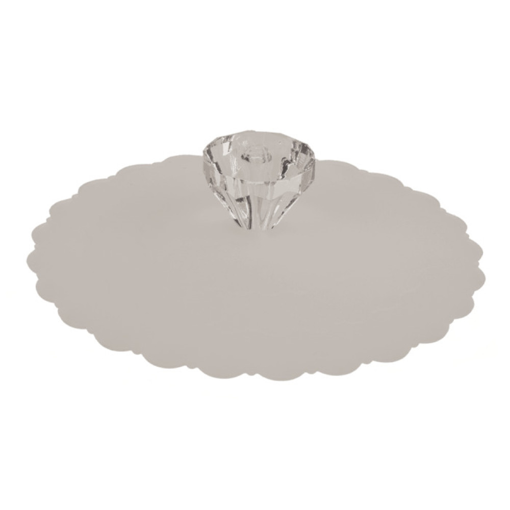 Καπάκι Σιλικόνης για Κούπες (Λευκό)