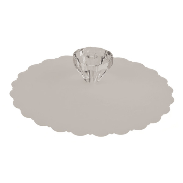 Καπάκι Σιλικόνης για Κούπες (Λευκό)