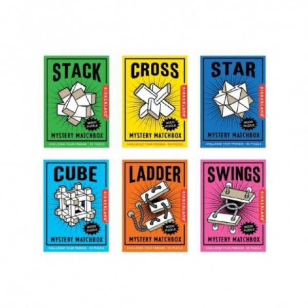 Kikkerland Ξύλινο Παιχνίδι Γρίφος Σπιρτόκουτο