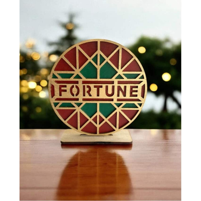 LifeLikes Γούρι 2D Fortune Κόκκινο Πράσινο