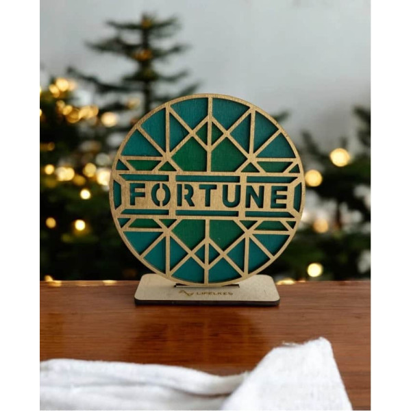 LifeLikes Γούρι 2D Fortune Βεραμάν Πράσινο