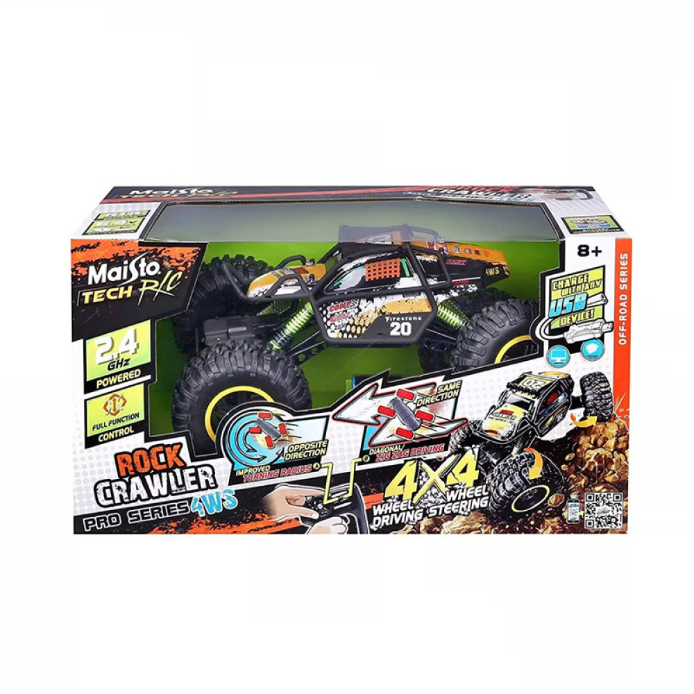 Maisto Tech RC Rock Crawler Pro Series 4WS 2.4GHZ