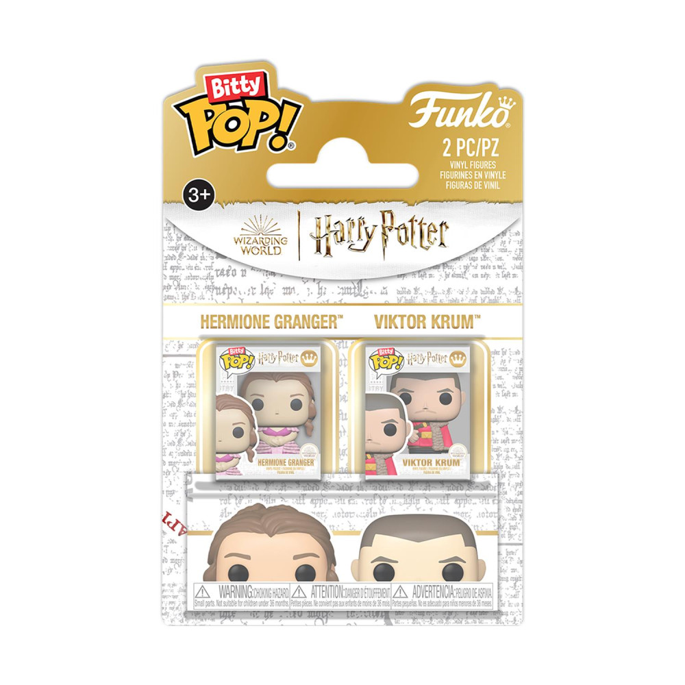 Φιγούρα Funko Bitty Pop! 2-Pack Harry Potter - Hermione Granger & Viktor Krum