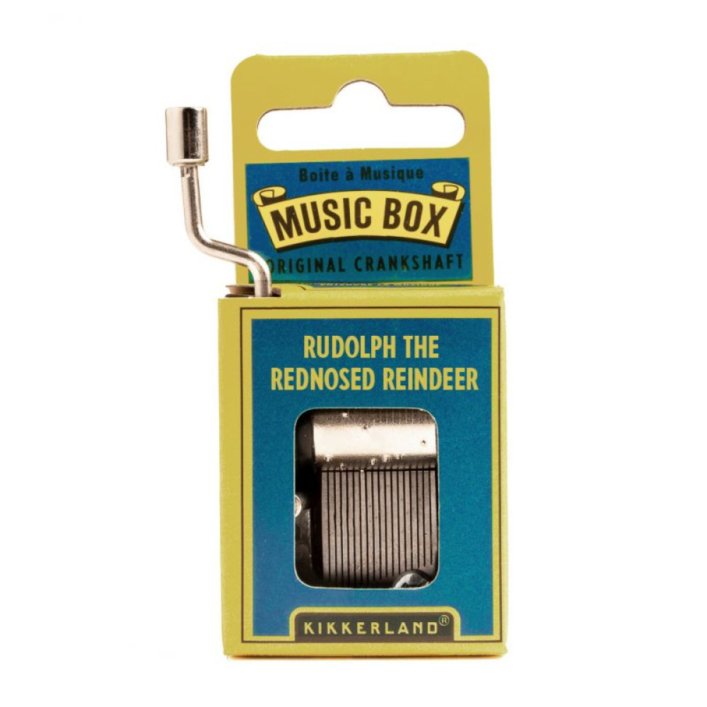 Kikkerland Μουσικό Κουτί "Rudolph"