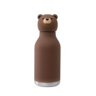 Asobu Bestie Bottle Ανοξείδωτο Μπουκάλι Θερμός 460ml (Καφέ Αρκούδα)