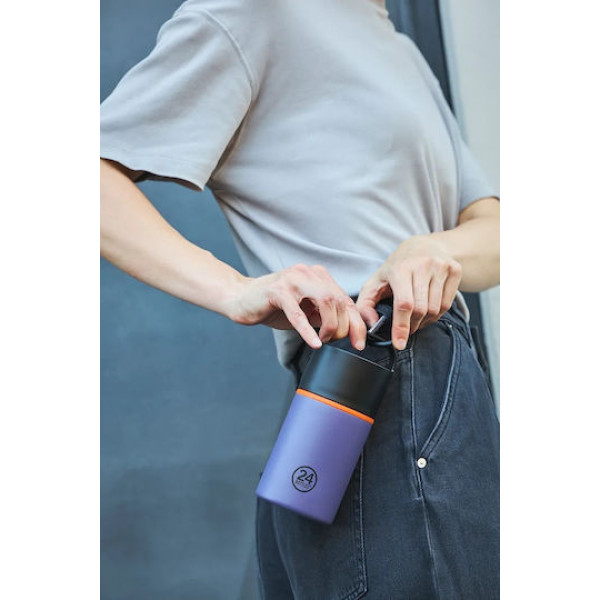 24Bottles Spin Bottle Ανοξείδωτο Μπουκάλι Θερμός 0.48lt (Dusk)