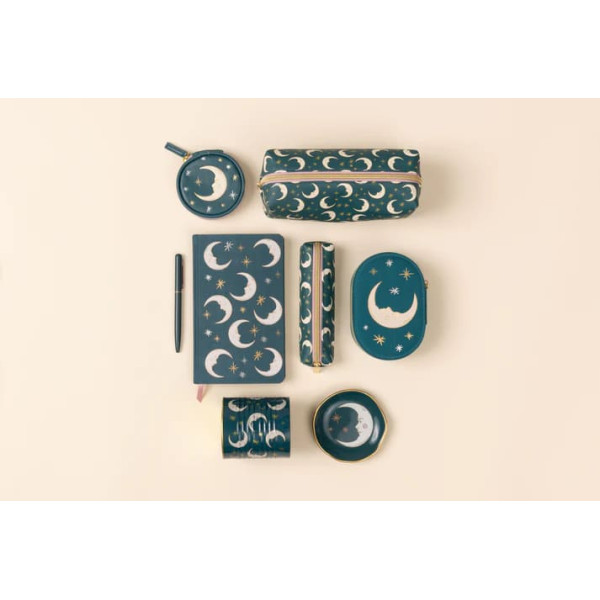 Desighworks Celestial Κουτί Αποθήκευσης Μολυβοθήκη - Teal Moon