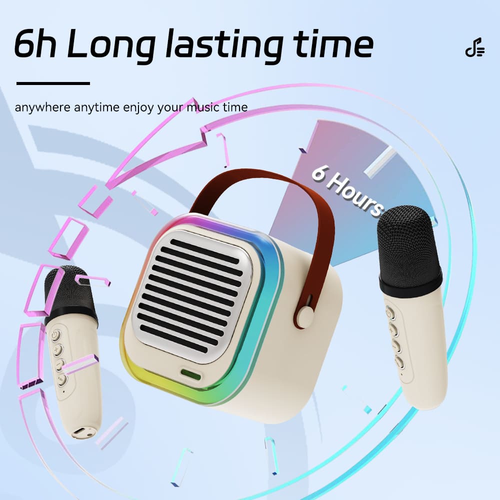 ATC-12 Bluetooth Ηχείο Καραόκε 10W RGB