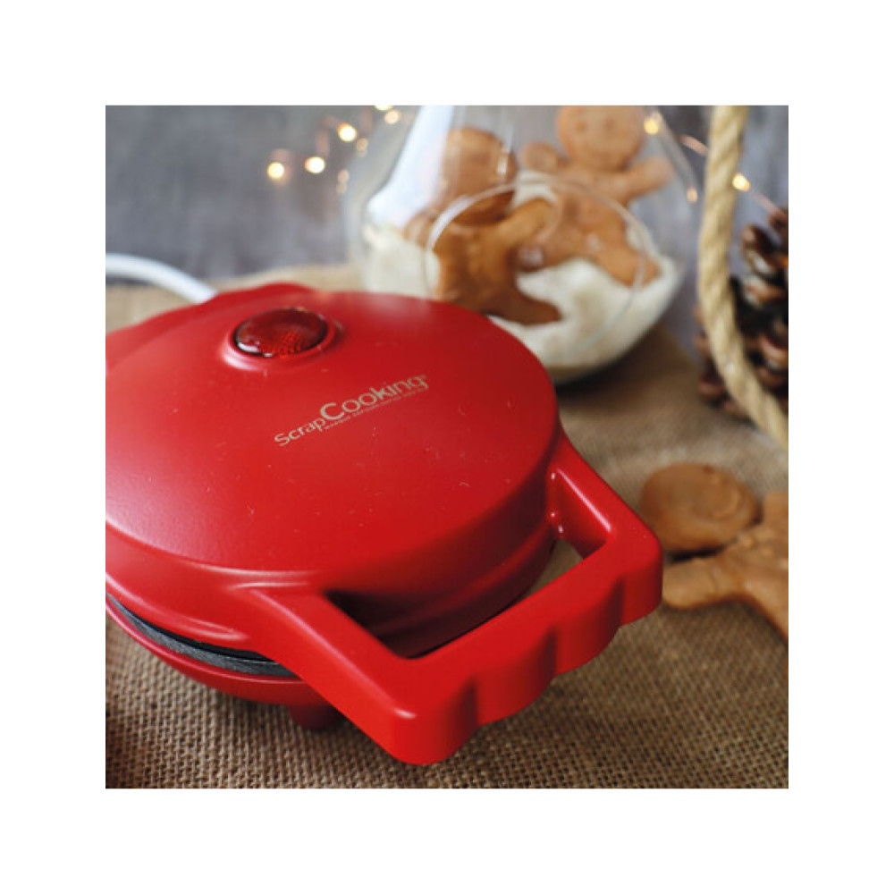 Scrap Cooking Mini Συσκευή για Βάφλα σε Σχήμα Gingerbread Man