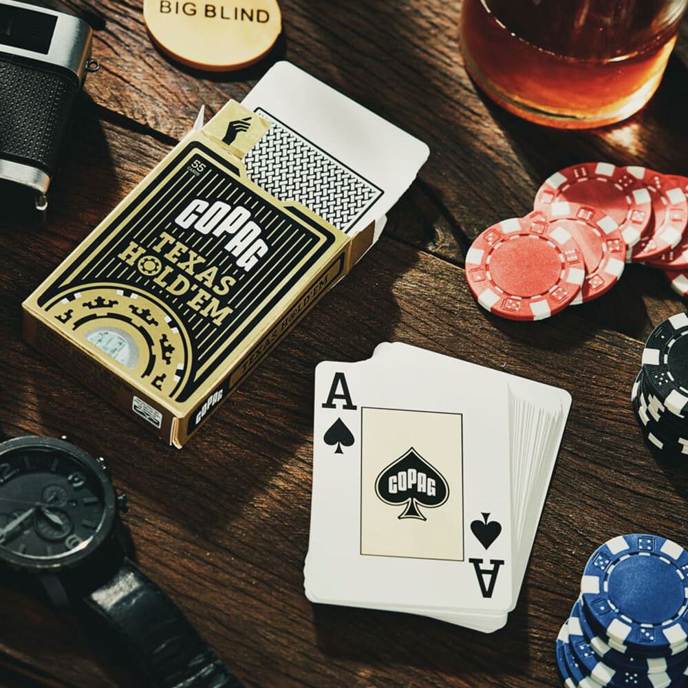 COPAG Texas Hold’em GOLD – Jumbo index (Black)