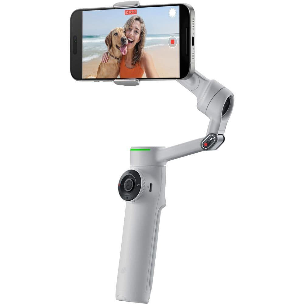 Insta360 Flow 2 Pro - Ultimate AI Tracking Stabilizer (Stone Gray)