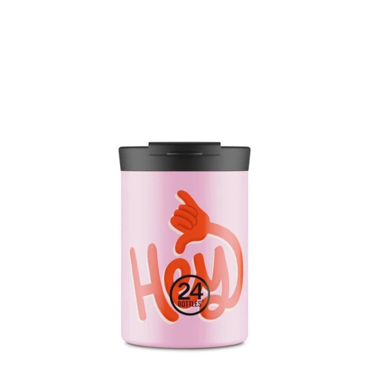 24Bottles Travel Tumbler Ανοξείδωτο Ποτήρι Θερμός 0.35lt (Hey)