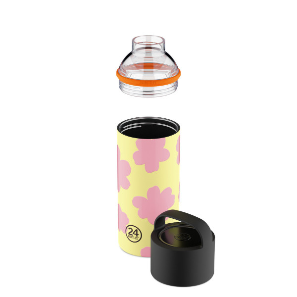 24Bottles Spin Bottle Ανοξείδωτο Μπουκάλι Θερμός 0.73lt (Daydreaming Yellow)