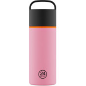 24Bottles Spin Bottle Ανοξείδωτο Μπουκάλι Θερμός 0.73lt (Flamingo)