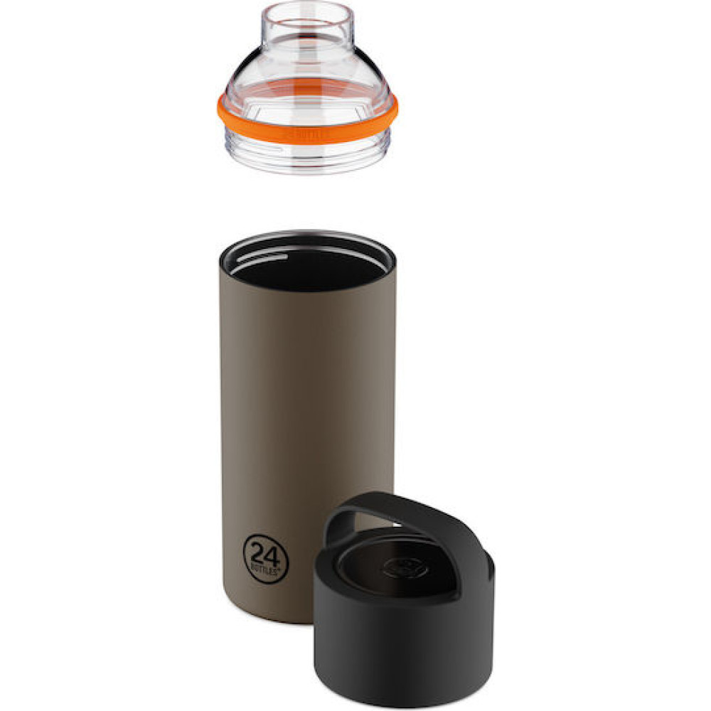 24Bottles Spin Bottle Ανοξείδωτο Μπουκάλι Θερμός 0.73lt (Mocha)