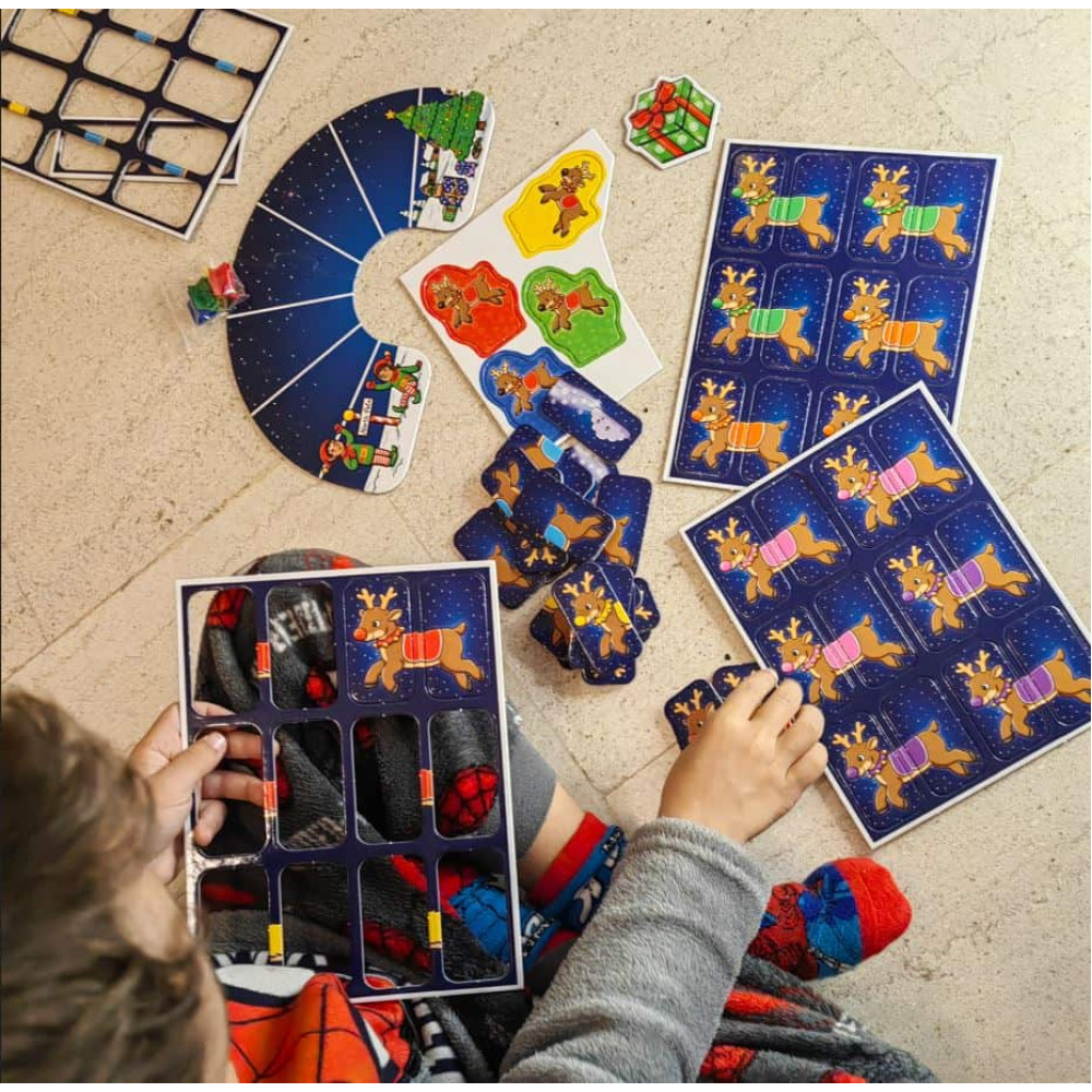 Orchard Toys Χριστουγεννιάτικο Κουτί με Επιτραπέζιο, Παζλ και Βιβλιαράκι Δραστηριοτήτων Ηλικίες 3+ ετών