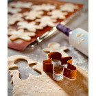Scrap Cooking Σετ με 4 Aνοξείδωτα Kουπάτ ''Gingerbread Man''