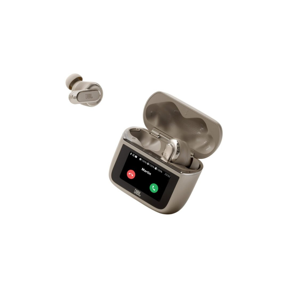 JBL Tour Pro 3, True Wireless In-Ear Headphones (Latte)