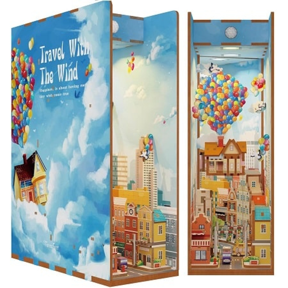 Book Nook Βιβλιοστάτης – Travel with the Wind
