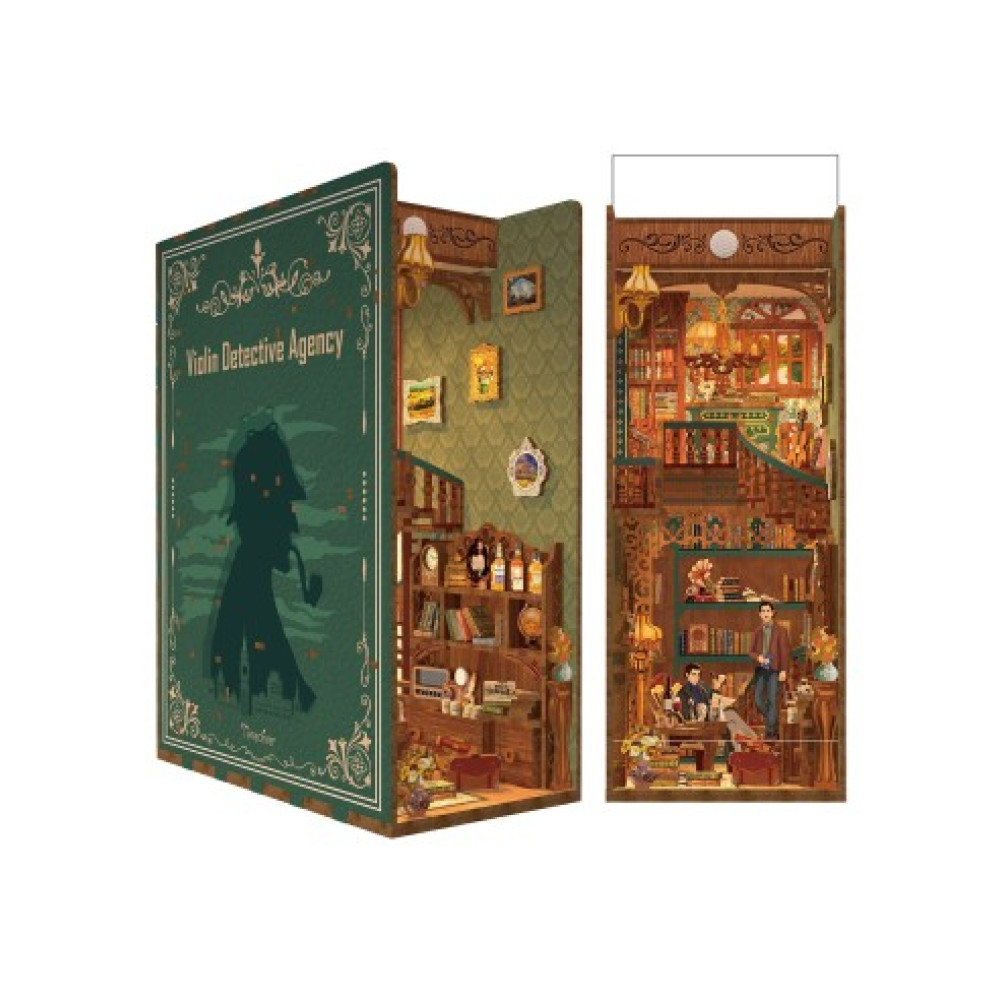 Book Nook Βιβλιοστάτης – Violin Detective Agency