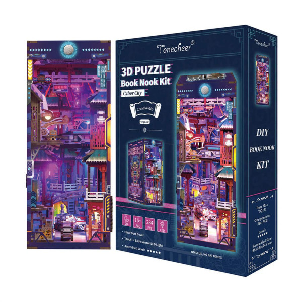 Book Nook Βιβλιοστάτης – Cyber City