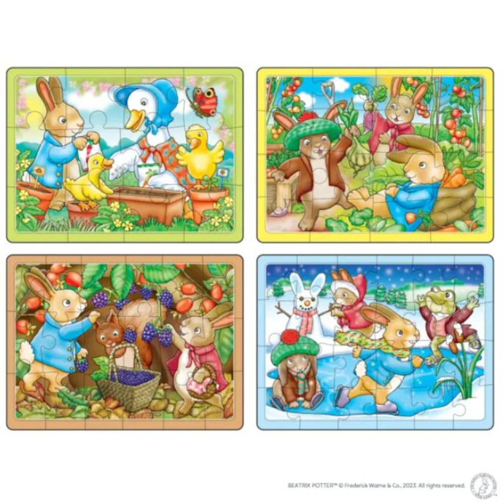 Orchard Toys Peter Rabbit™ "4 Εποχές" Παζλ Ηλικίες 3+ ετών