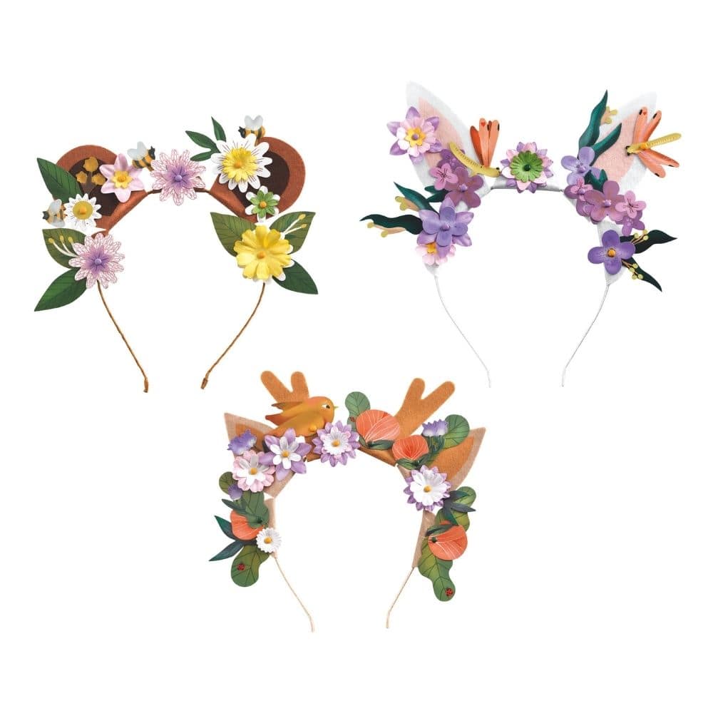 Djeco DIY Φτιάχνω 3 Λουλουδάτες Στέκες