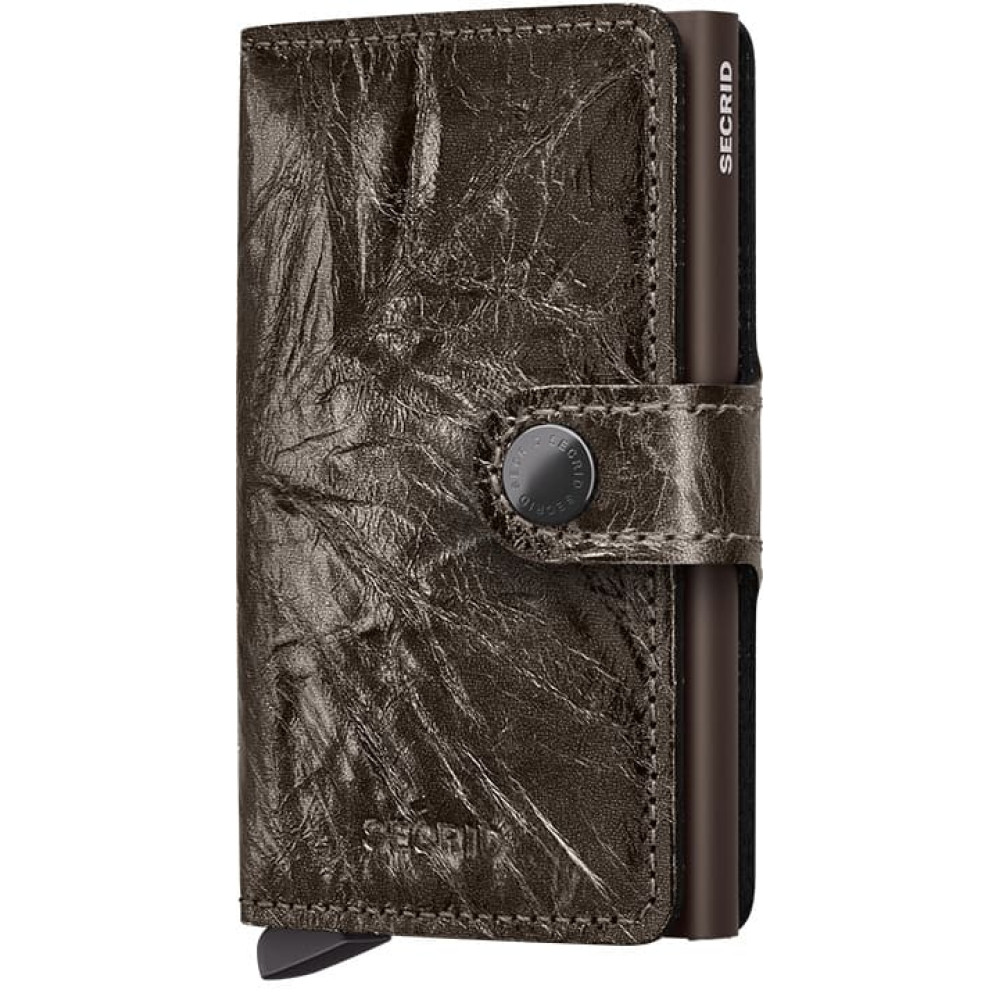 Secrid Miniwallet Πορτοφόλι Crunch (Bronze)