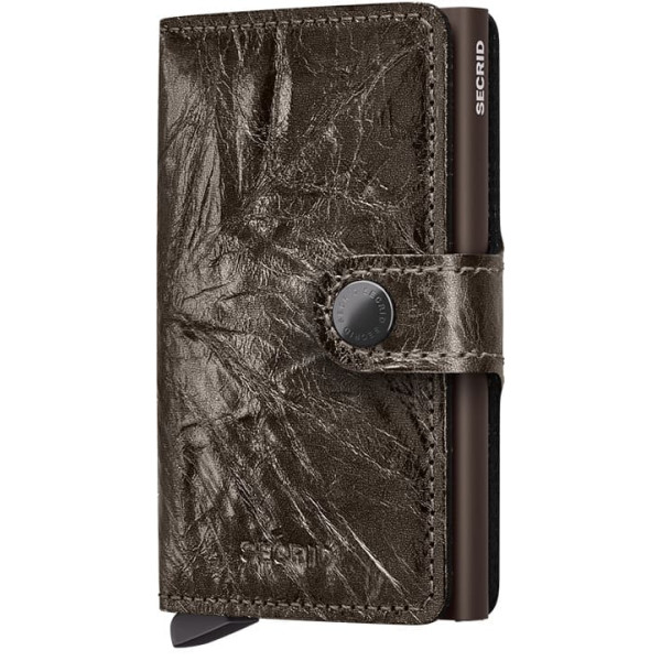 Secrid Miniwallet Πορτοφόλι Crunch (Bronze)