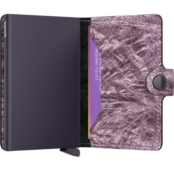 Secrid Miniwallet Πορτοφόλι Crunch (Pink)