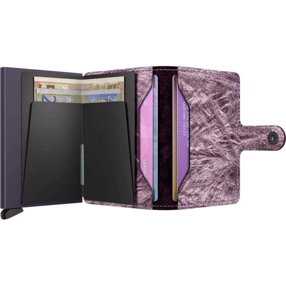 Secrid Miniwallet Πορτοφόλι Crunch (Pink)