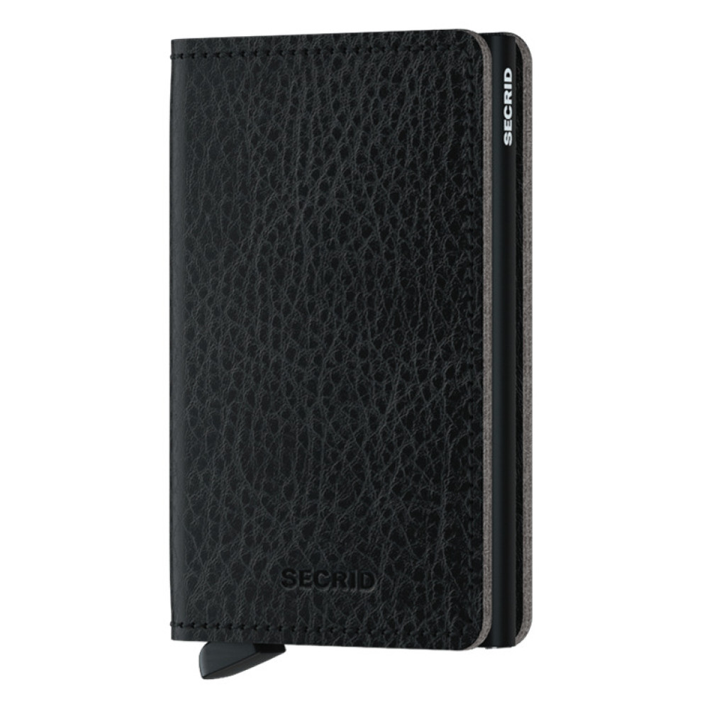 Secrid Slimwallet Πορτοφόλι Veg (Black-Black)