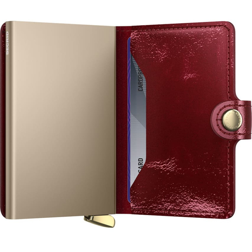 Secrid Premium Πορτοφόλι Miniwallet Naplak (Red +)