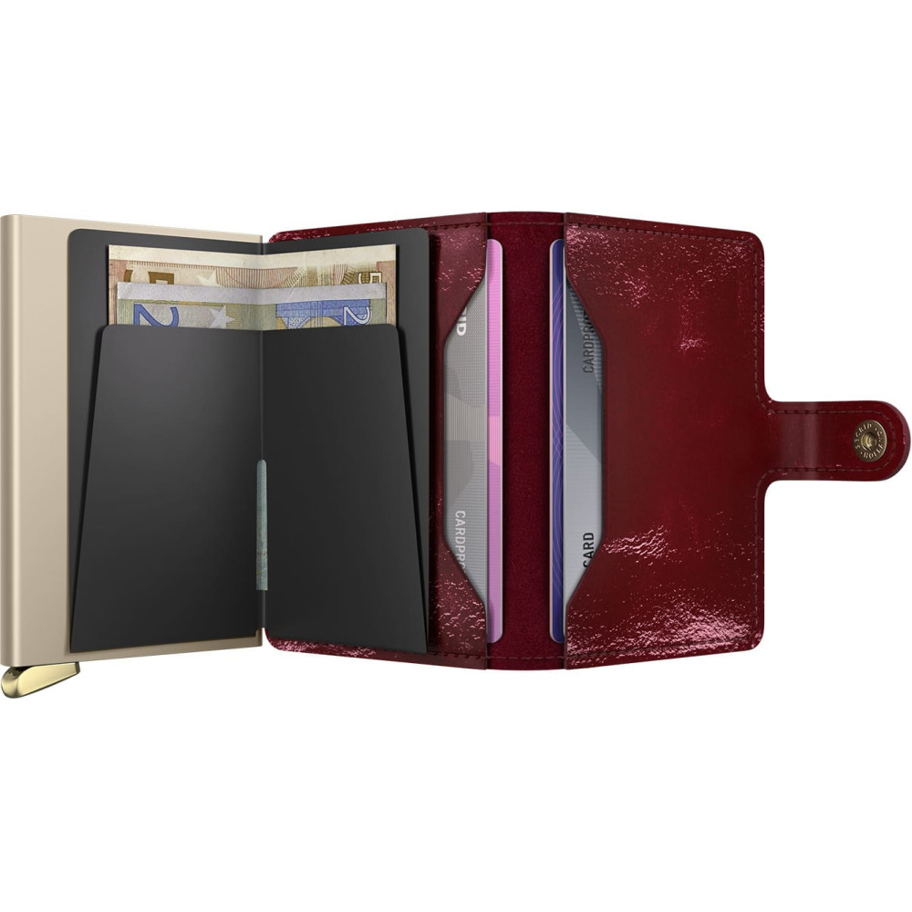 Secrid Premium Πορτοφόλι Miniwallet Naplak (Red +)