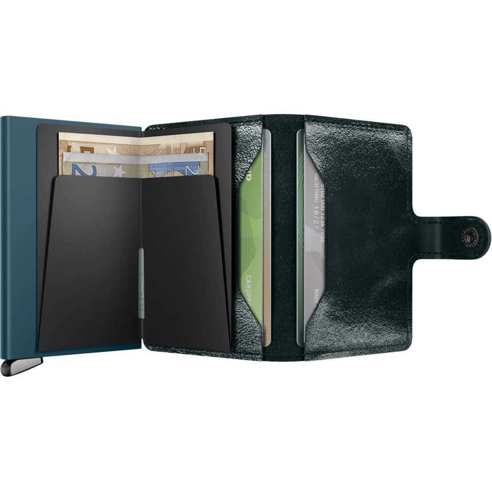 Secrid Premium Πορτοφόλι Miniwallet Naplak Bottle Green +