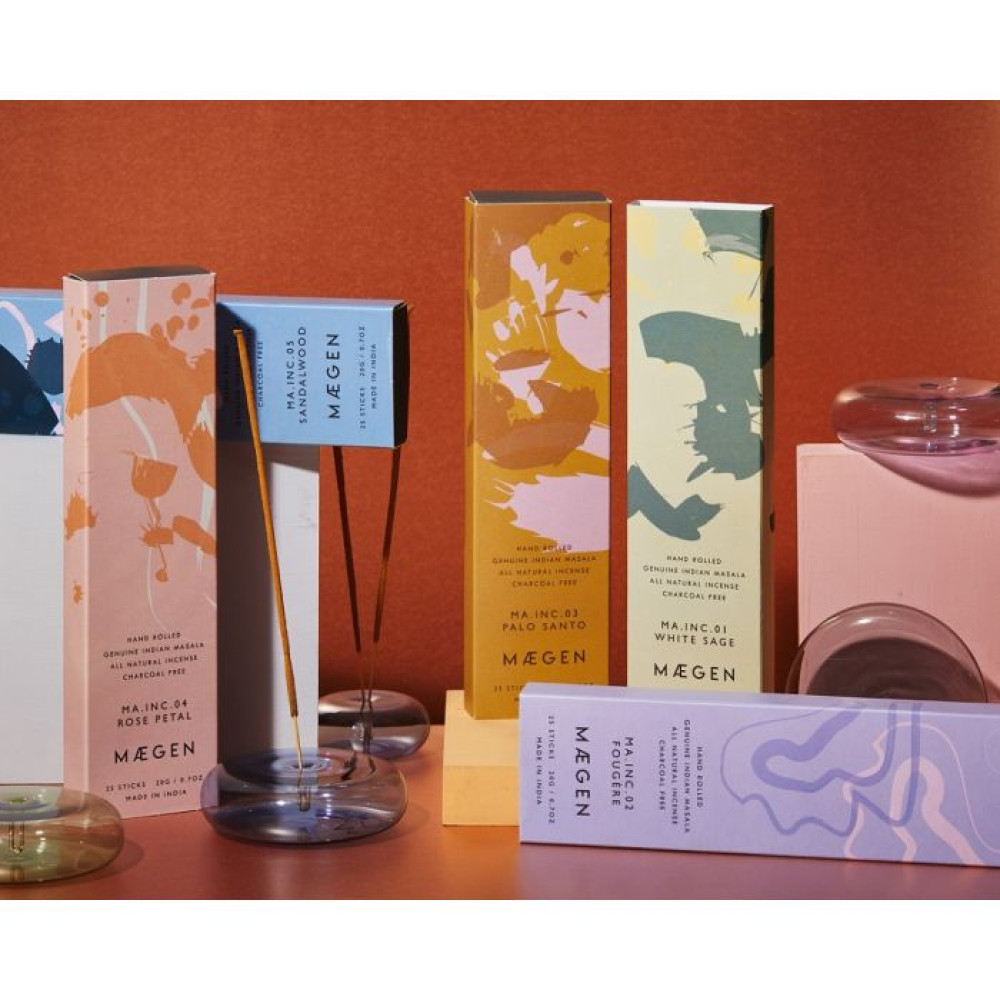 Maegen 25 Αρωματικά Στικ Κάυσης Masala 20cm - Palo Santo
