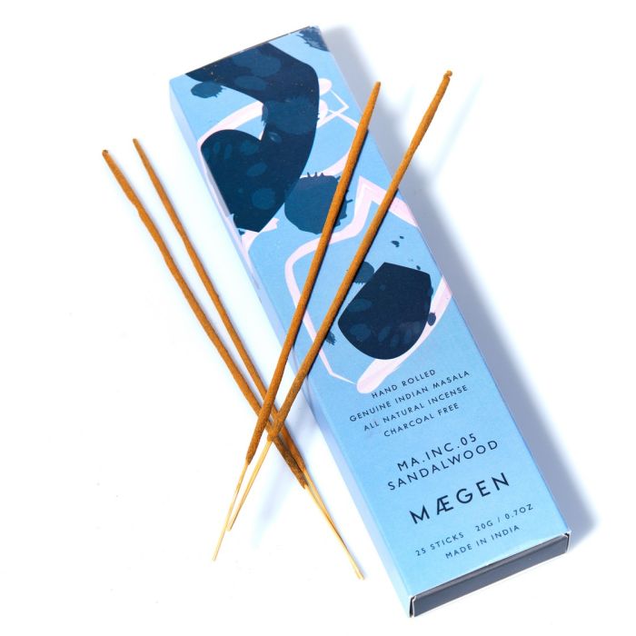 Maegen 25 Αρωματικά Στικ Κάυσης Masala 20cm - Sandalwood