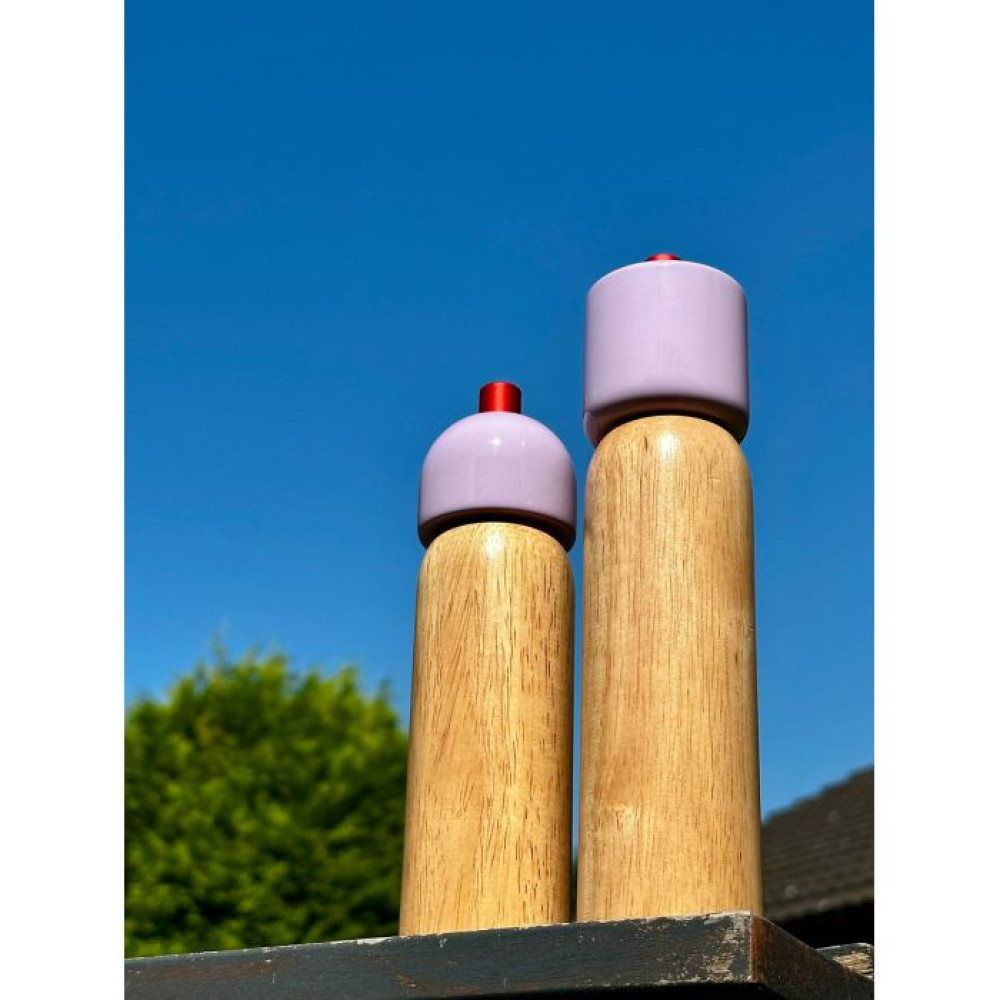 Maegen Μεσσαίος Λιλά Μύλος Αλατιού ή Πιπεριού 5.1 x 18.8cm