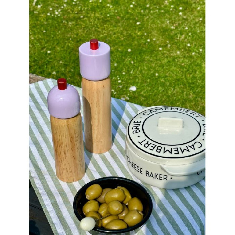 Maegen Μεσσαίος Λιλά Μύλος Αλατιού ή Πιπεριού 5.1 x 18.8cm