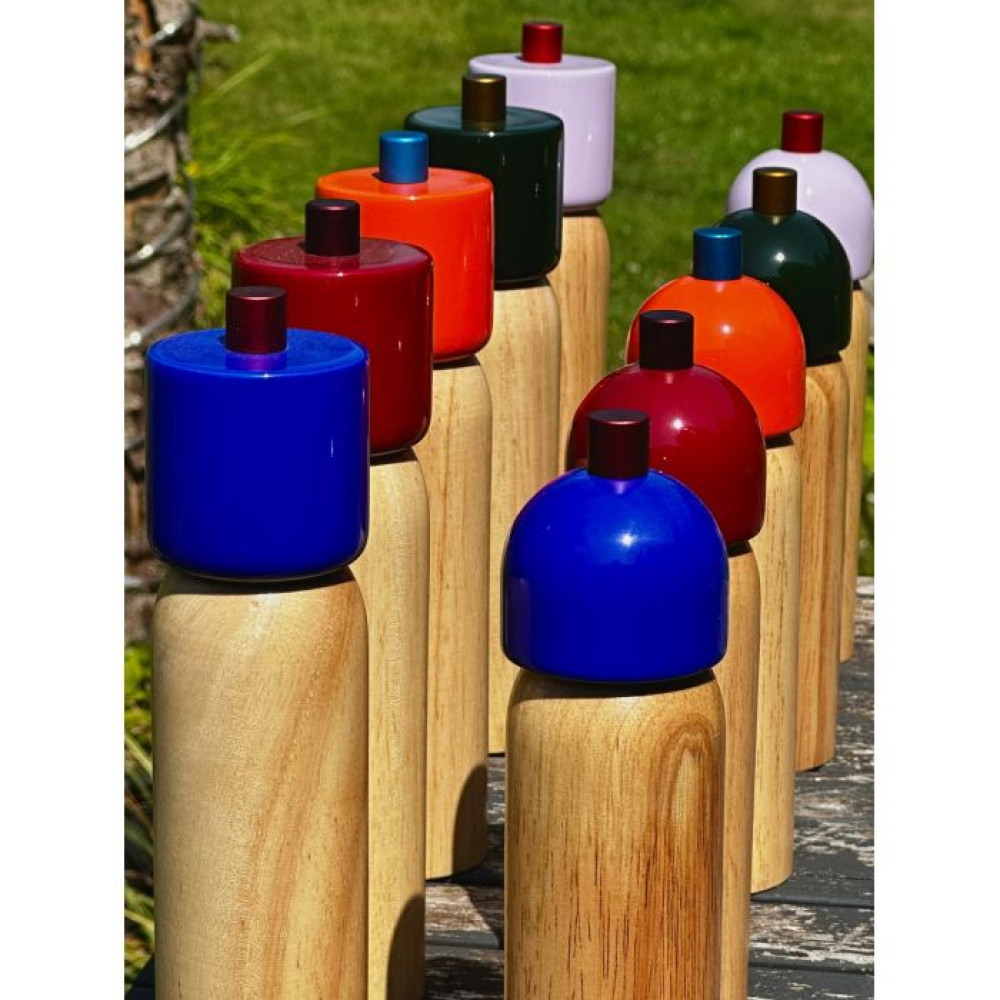 Maegen Μεγάλος Κόκκινος Μύλος Αλατιού ή Πιπεριού 5.1 x 21.5cm