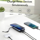 Veger W1151 MagOn Magnetic Wireless MagSafe Power Bank 10000mAh PD 3.0 (Μαύρο)