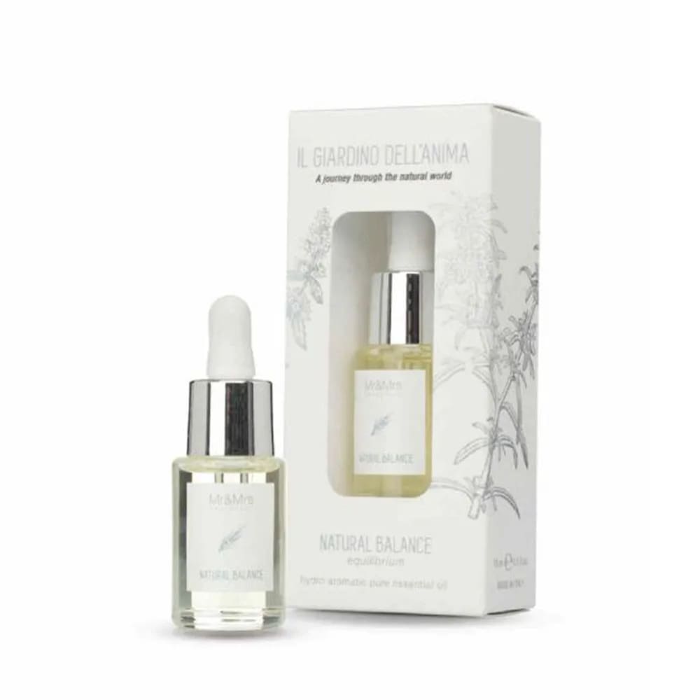 Mr & Mrs Fragrance Natural Balance, Υδατοδιαλυτά Αιθέρια Έλαια 15ml 