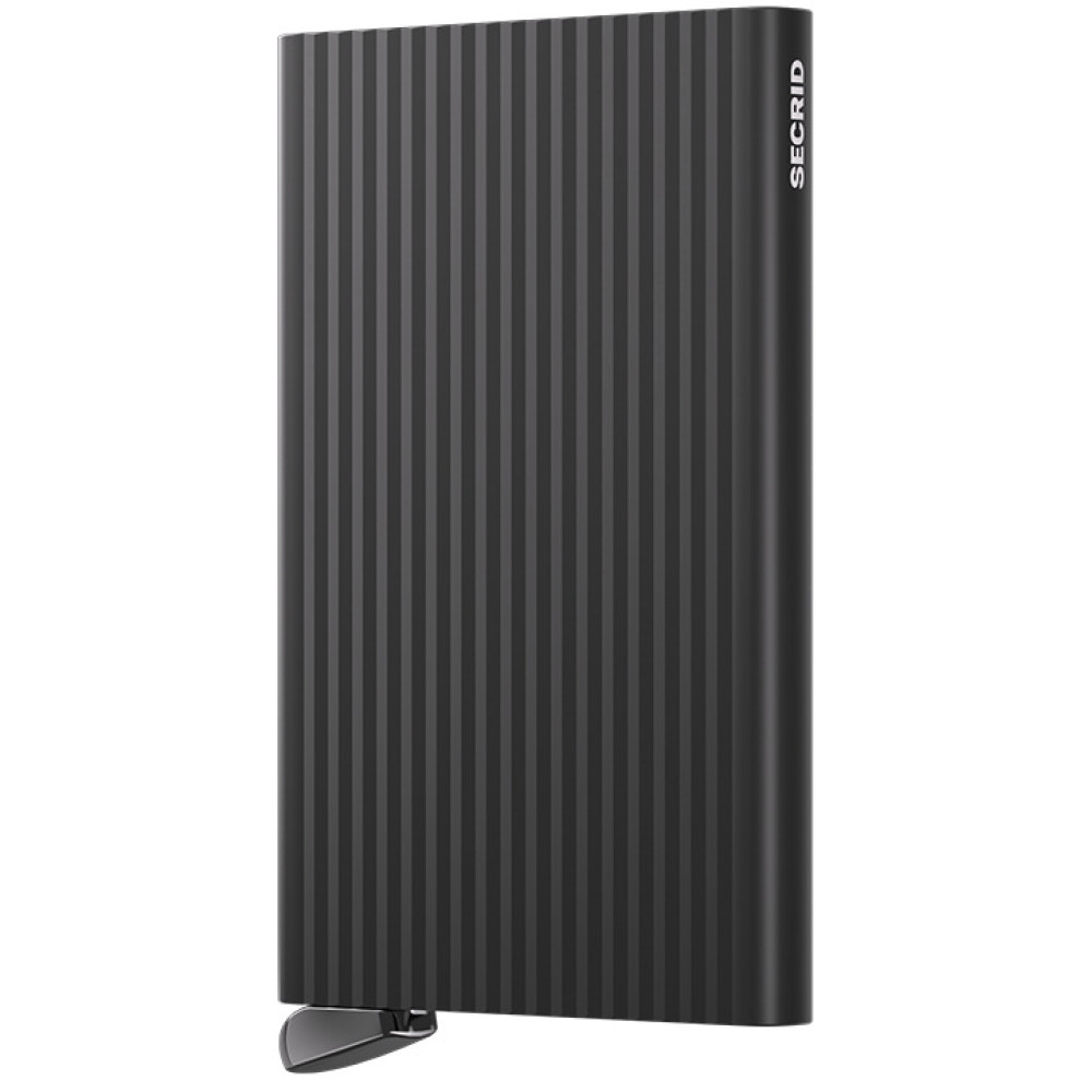 Secrid Premium Πορτοφόλι Καρτών Cardprotector Fluted Black +