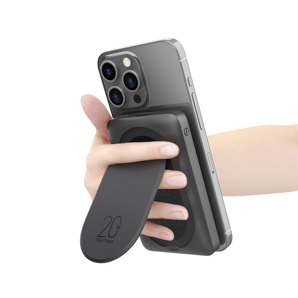 Veger W1175 MagOn Pro MagSafe Power Bank 10000mAh PD 3.0 (Μαύρο)