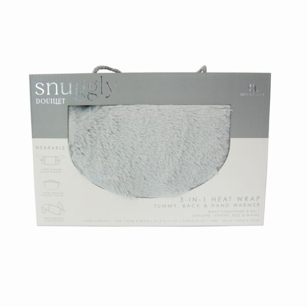 Aroma Home Φλις Θερμοφόρα - Ζώνη 110*20cm 1L Γκρί- By Upper Canada