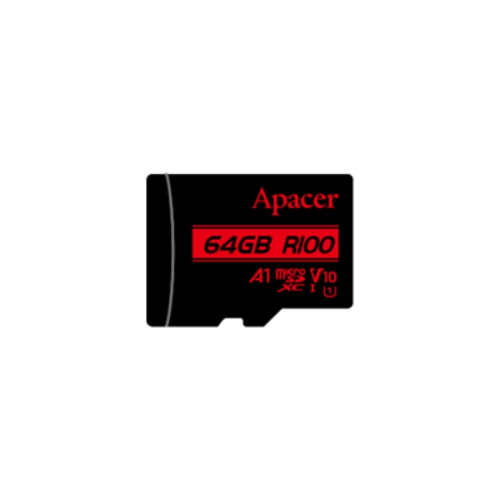 Apacer Κάρτα Μνήμης Micro SDHC R100 64GB UHS-I U1 Class10