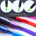 Ohuhu Σετ 25 Brush Μαρκαδόροι Ζωγραφικής Λεπτοί