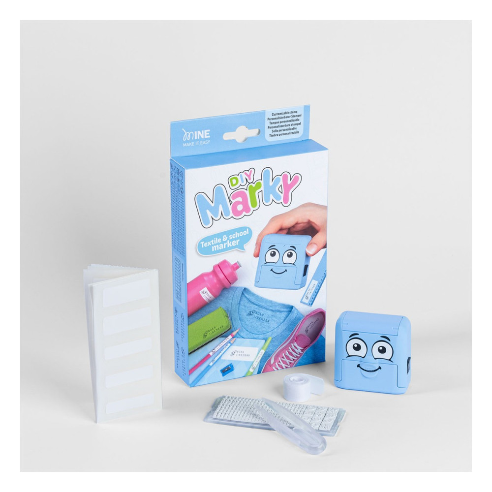 Mine Make It Easy DIY Marky Σφραγίδα Ελληνικό Αλφάβητο - Μπλε