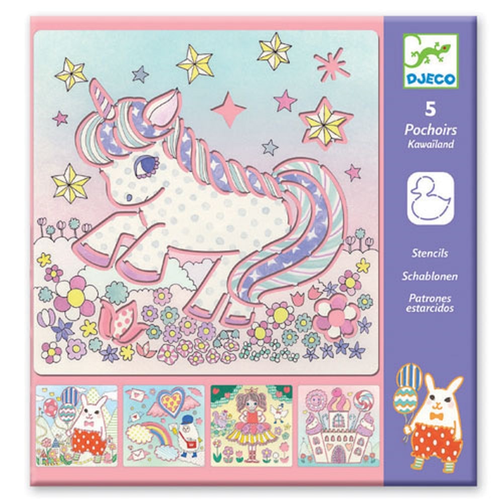 Djeco Στένσιλ Χαριτωμένα Ζωάκια